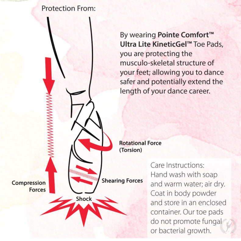 Pointe Comfort Ultra Lites Toe Pads
