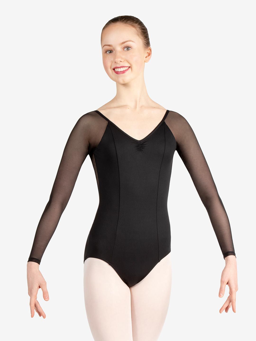 Youth Long Sleeve Raglan Leotard (SE1077C)