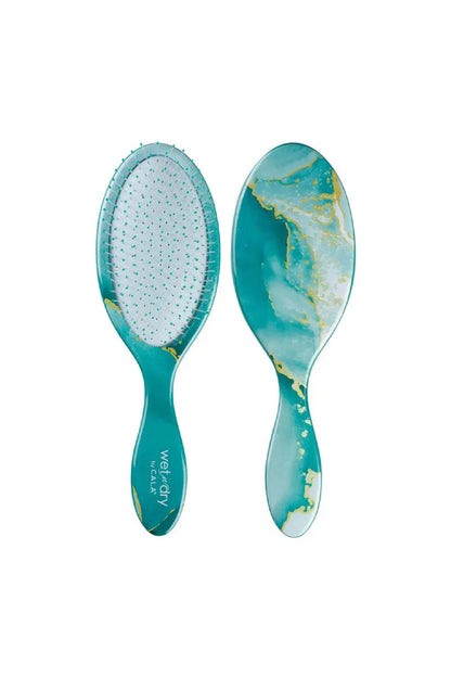 Hair Accessories - CALA Wet-N-Dry Detangling Hair Brush - Blue Swirl