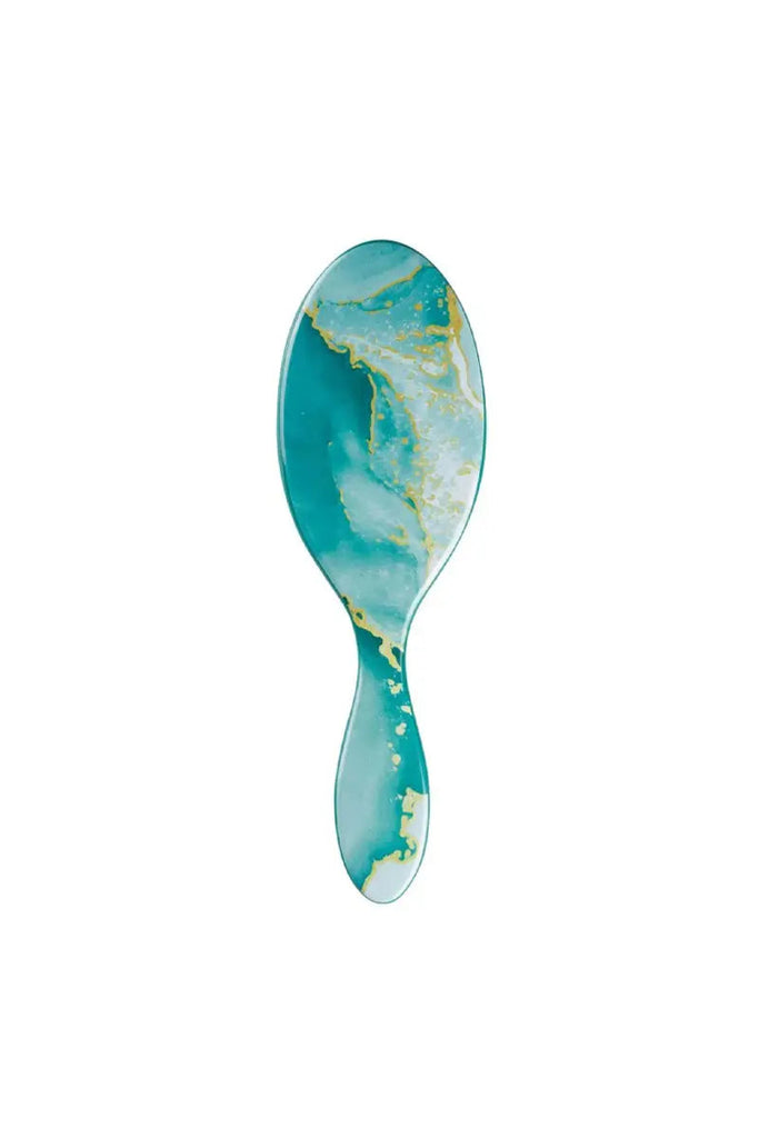 Hair Accessories - CALA Wet-N-Dry Detangling Hair Brush - Blue Swirl