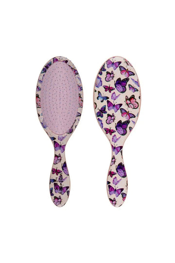 Hair Accessories - CALA Wet-N-Dry Detangling Hair Brush - Butterflies
