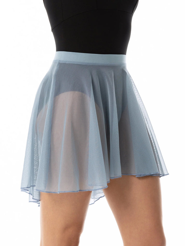 Pull On Skirt - Daphne Midi Length High Low Adult Skirt (1016A)