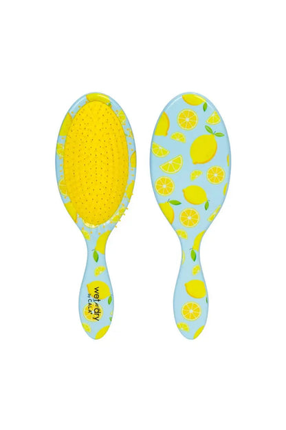 CALA Wet-N-Dry Detangling Hair Brush - Lemons