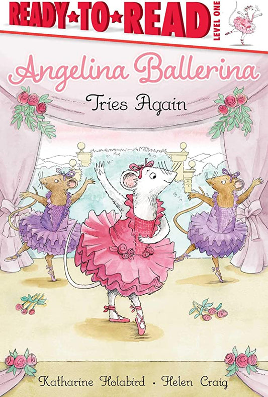 Angelina Ballerina Tries Again Book