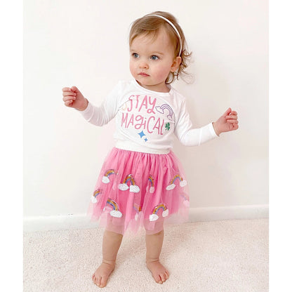 Magical Rainbow Kids Tutu