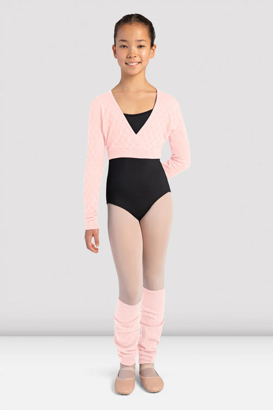 Girls Jaminca Knit Fixed Wrap Top (CZ3149)