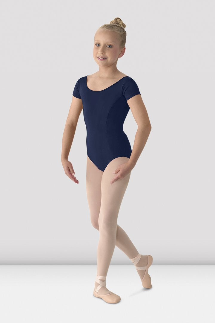 Girls Short Sleeve Leotard (M515C)