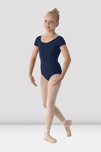 Girls Short Sleeve Leotard (M515C)