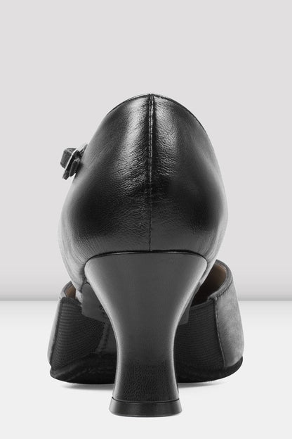 Ladies Split Flex Leather Character Shoes (S0390L)