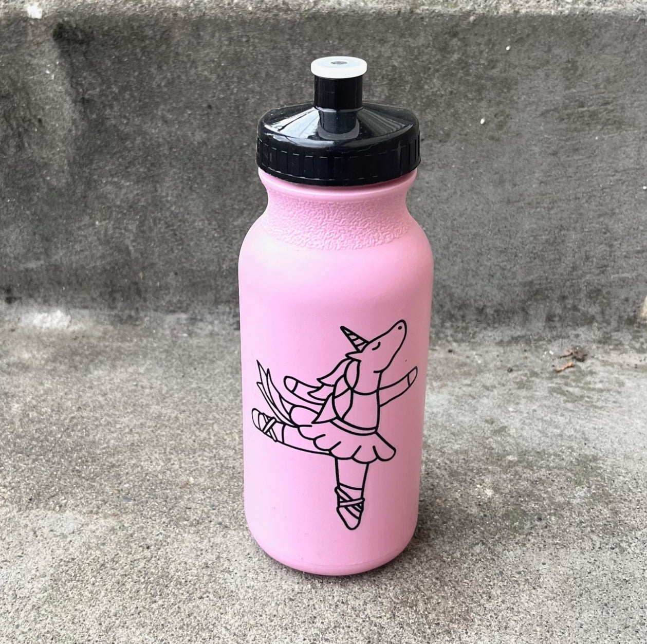 Miss Unicorn Ballerina Water Bottle