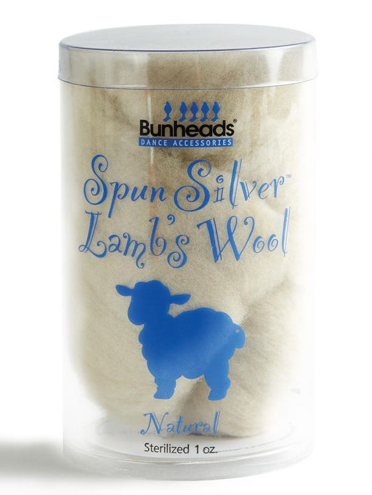 Spun Silver Lambs Wool (BH400)