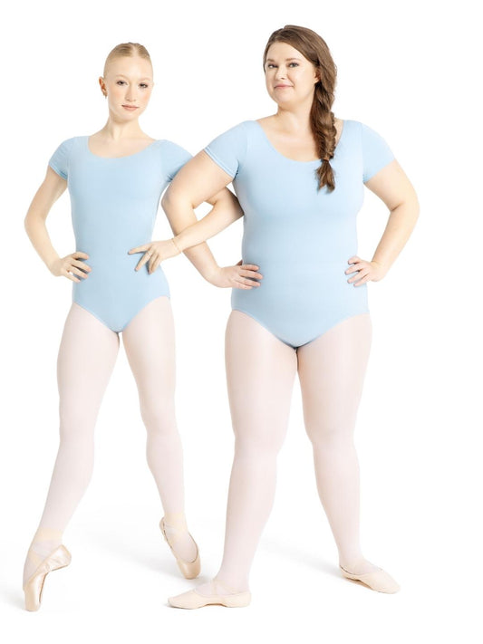 Eurotard Plus Size Short Sleeve Leotard, Plus Size Leotards