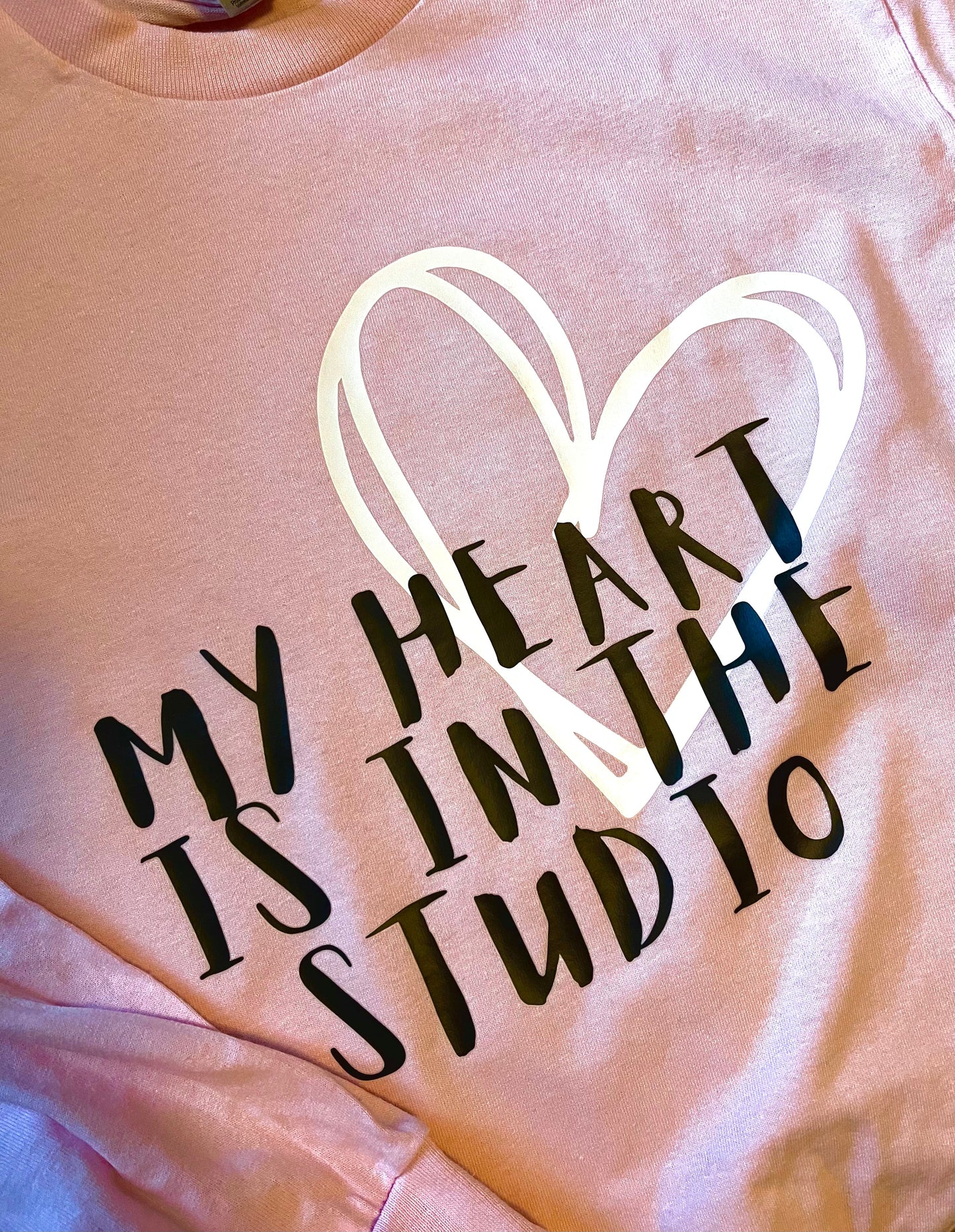 My Heart Is in the Studio LS Tee