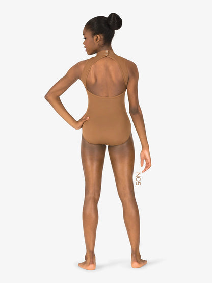 M2 Womens True Bare High Neck Tank Leotard