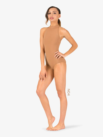 M2 Womens True Bare High Neck Tank Leotard