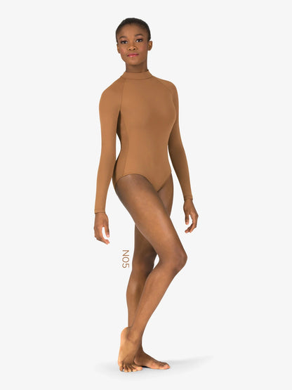 M2 Womens True Bare Long Sleeve Leotard