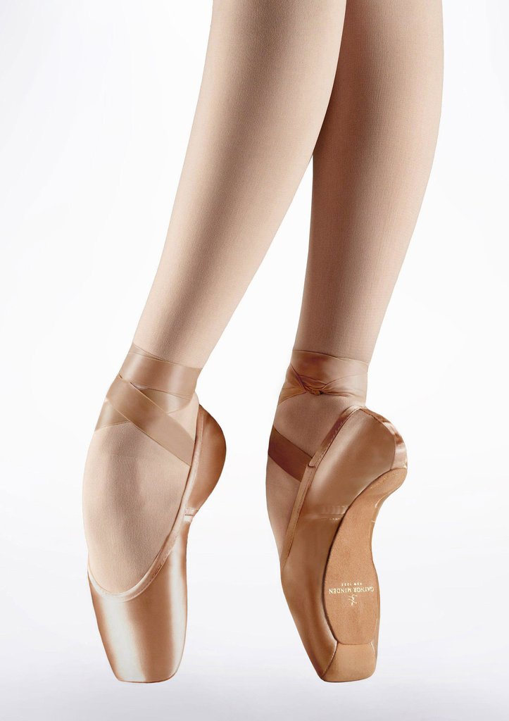 Pointe Shoes - Europa - Cappuccino - Supple Shank