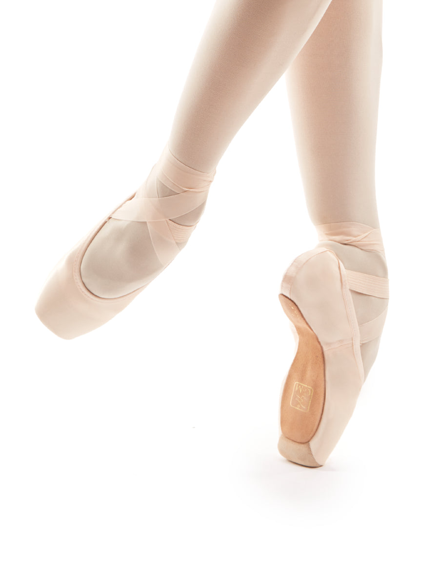 Pointe Shoes - Europa - Cappuccino - Supple Shank