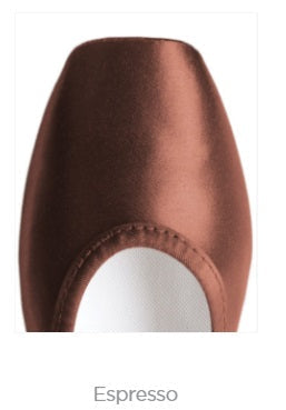 Pointe Shoes - Europa - Espresso - Supple Shank